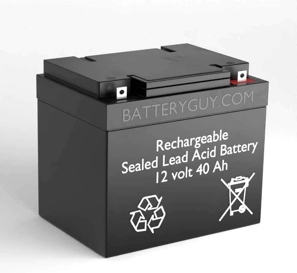 BatteryGuy UB12400 Replacement 12V 40Ah Battery - BatteryGuy Brand Equivalent