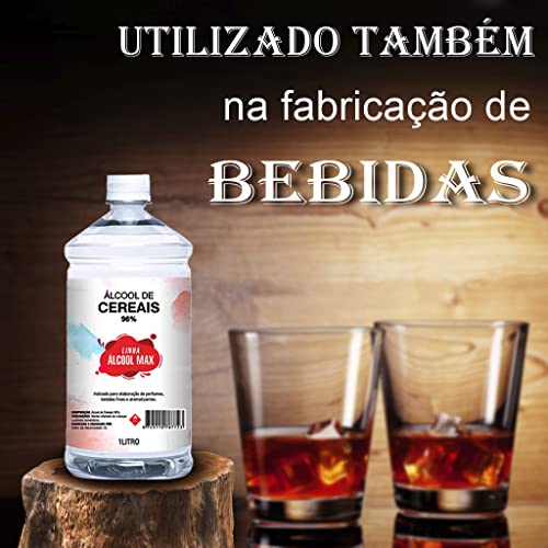 Álcool De Cereais 96% P/Difusor Ou Bebidas - 5 Litros