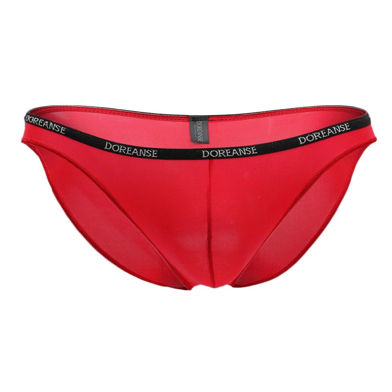 Doreanse Men's Red 1395 Aire Micro Bikini Brief (Red/M)