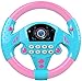 Bprtcra Jouets de Volant pour Enfants et Bébé, Contrôleur de Conduite Portable simulé avec Un drôle de Son et de Musique, Simulation Volant siège de Voiture Jouet Jouets déducation Précoce,Type B