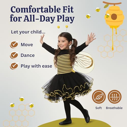 Disfraz de Abeja para Niñas miniatura 4