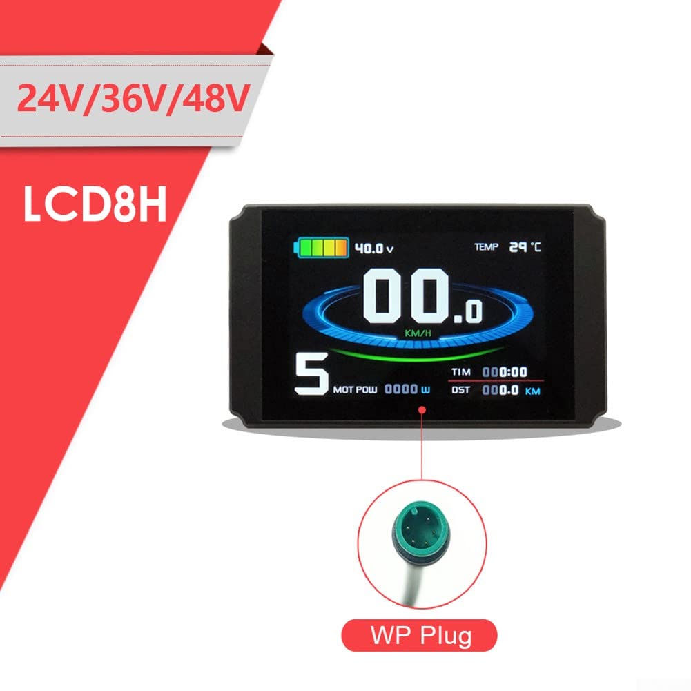 Compteur LCD étanche KT-LCD8H avec nouvelle interface utilisateur pour Pedelec et E-Bikes