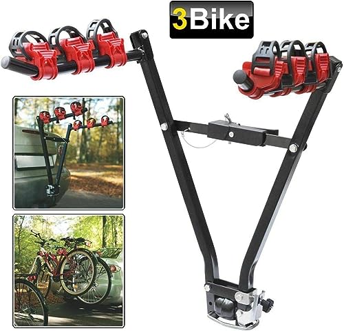 Shield Autocare T-BIKECAR 3 Bike Tow Bar Towbar Towball Mount Cycle Bicycle Carrier Car Van Rack - Image 3