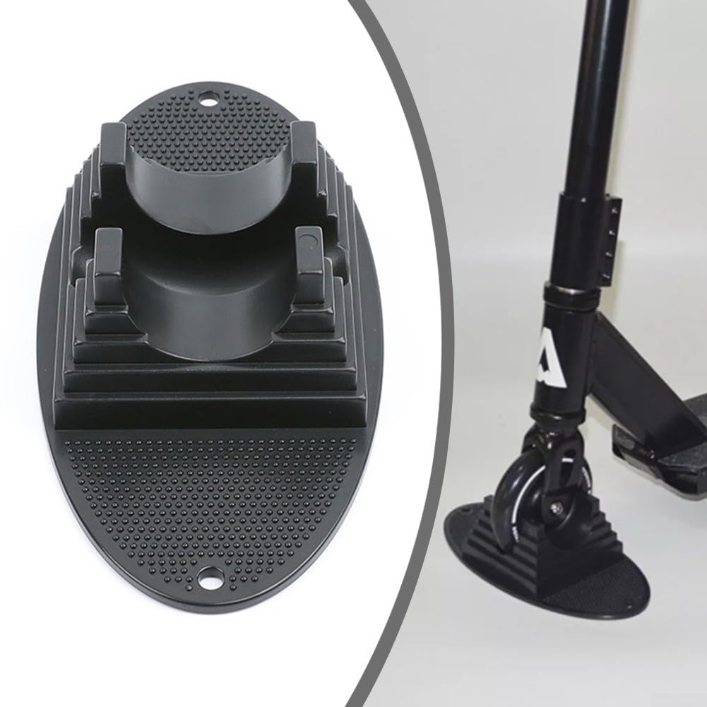Support de trottinette en plastique 220 x 65 x 26 mm avec trous de vis - Support pratique pour trottinette (1 pièce)