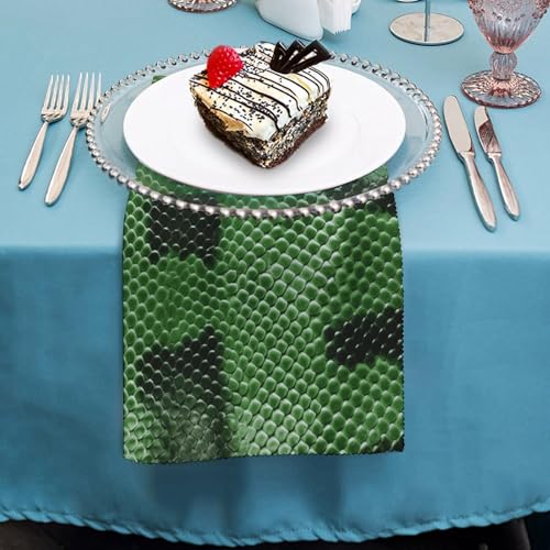 Servilletas de Tela Cuadradas Estilo Verde 18.7 in Paquete x2 miniatura 4