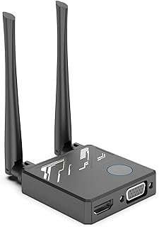 Wireless HDMI Display Adapter dongle,No Setup,No Need Any APP, Support Airplay Mirroring for iOS and Mac System,Used for iPhone Mac iOS Android Casting/Mirroring to TV/Projector/Monitor