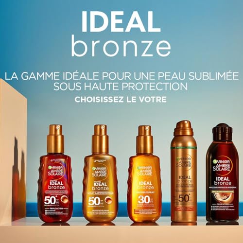 Huile Solaire Corps Spf 30 Sublimatrice Protège Et Nourrit Ideal Ambre Solaire Garnier Le Flacon De 150ml - vue 10