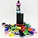 CENGLORY 100 PCS Vape Bands Non-Skid MOD Silicone Vape Ring Fit RBA RDA Tank Mechanical Mod Atomizer Anti-Slip Ring - Diameter 21mm