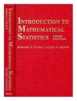 Introduction to mathematical statistics / by Robert V. Hogg, Allen T. Craig B01N4X68U8 Book Cover