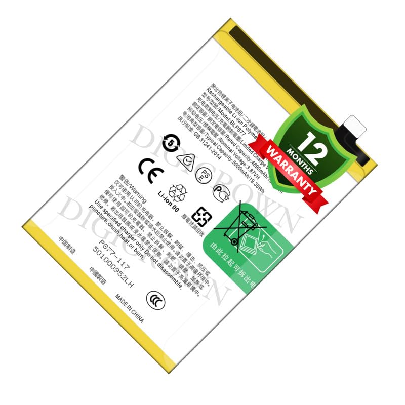 Image of Original BLP877 Battery Compatible for Realme C30 | C30s | C31 | C33 2023 | C35 | C53 (India) - (5000mAh) - 1 Year Warranty DF7