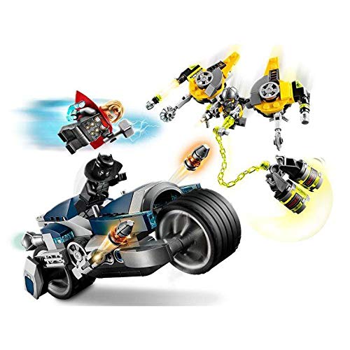Lego Super Heroes Ataque dos Vingadores em Mota Speeder 76142