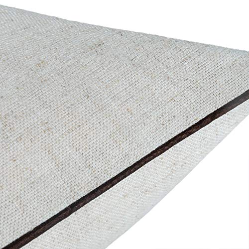 Jwh Birds Pillow Covers 18X18 Decorative Throw Pillow Tree Embroidered Accent Pillow Cases Teal Cushion Cute For Home Couch Bed Living Room Bedroom Decor Euro Shams White And Blue #TOP5