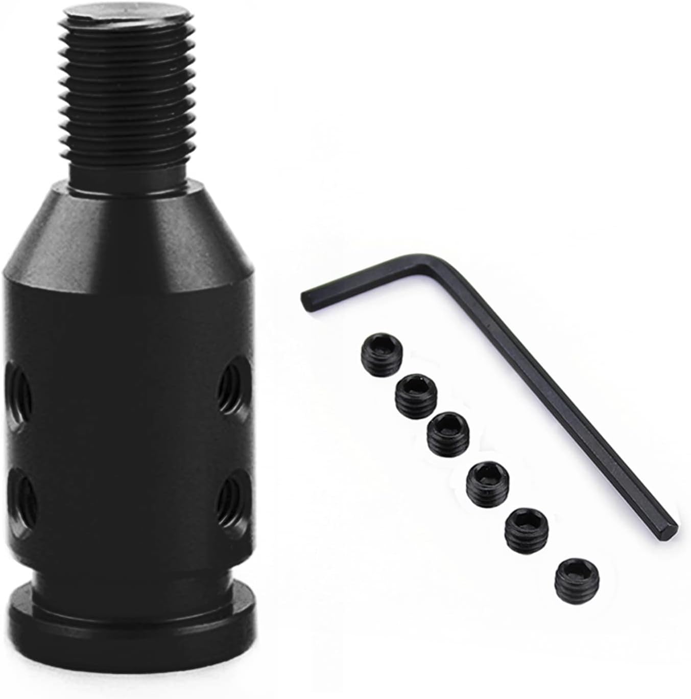 ANDO RACING Shift Knob Adapter,Universal Aluminum Alloy