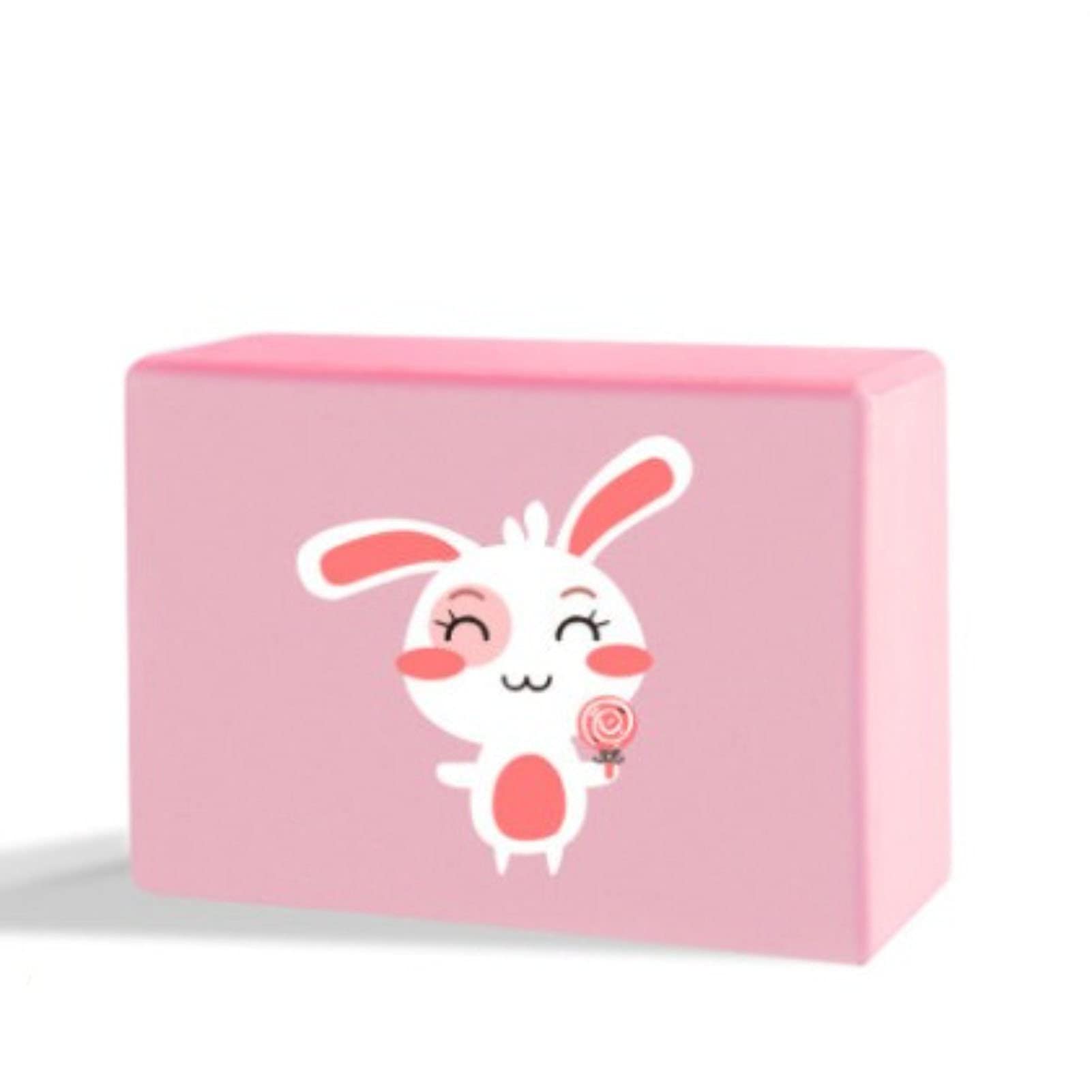3 Pezzi Set di Blocchi di Yoga in Schiuma EVA per Bambini per Danza Yoga Esercizio di Equilibrio, Leggero Antiscivolo ad Alta Densità Migliora le Pose e la Flessibilità Delle Ragazze
