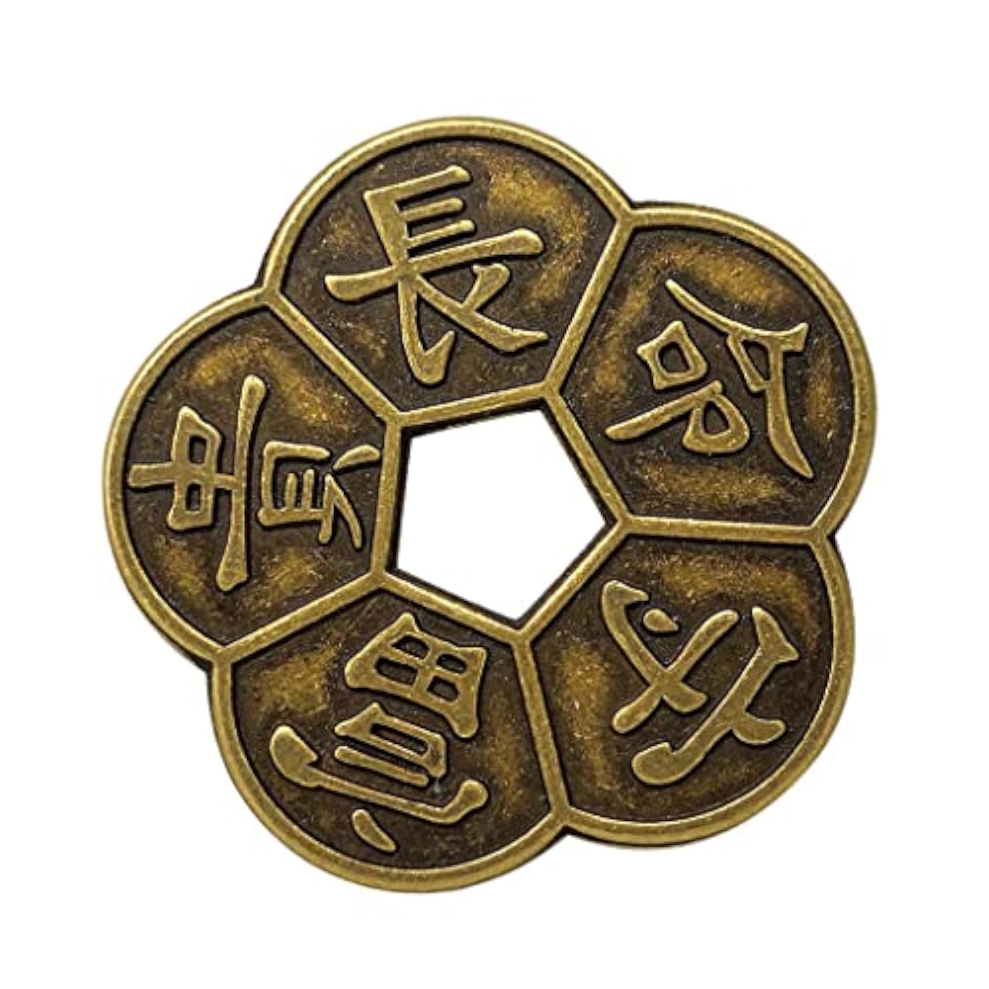 Ancient Bronze Chinese Old Copper Coin Lucky Charms