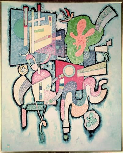 Tableaux Sur Toile Kandinsky de 60x90cm pour décoration de bureau moderne