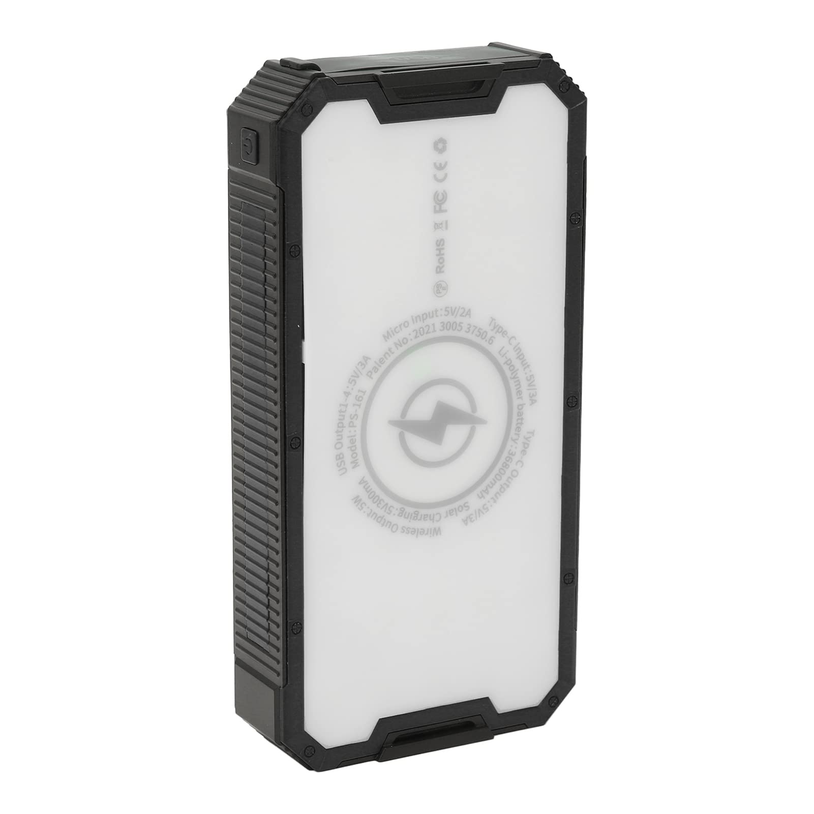 Caricabatterie Solare Power Bank, Power Bank Portatile Solare