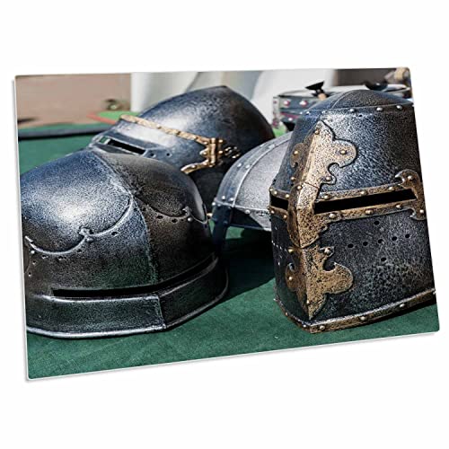 Iron Helmets de caballero medieval - Desk Pad