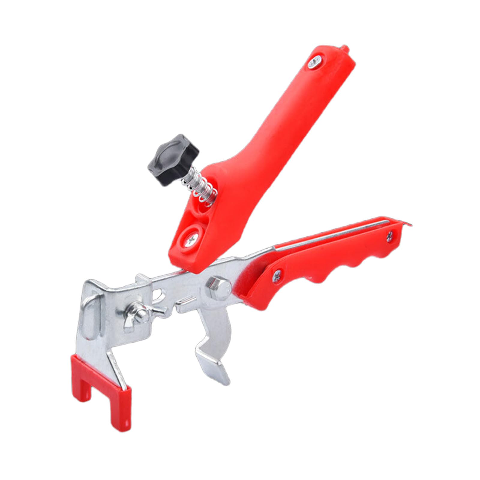 Fromceo Red Ergonomic Alignment Tool Leveling Plier With Antislip Grip For Effortless Floor And Wall Tiles Installation Leveling Tool