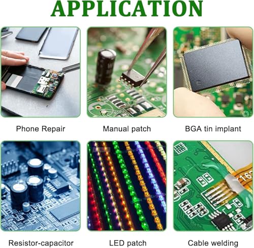 Image of 10ml 8341 No Clean Solder Flux Paste Soldering Flux 40ml Pneumatic Dispenser with Plunger and Dispensing Tip for Electronics Pcb Ic Cellphone Cpu Led Bga Repairing-4 Pack