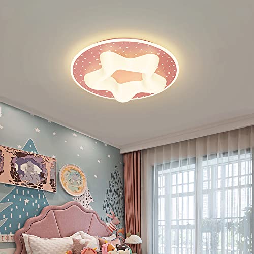 Plafonnier LED variable 19,68 pouces 48W avec télécommande pour salon