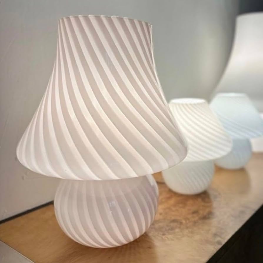 Murano ムラノ アンティーク イタリア製 きのこガラステーブルランプ Amazon.co.jp: Murano ムラノ アンティーク イタリア製 きのこ