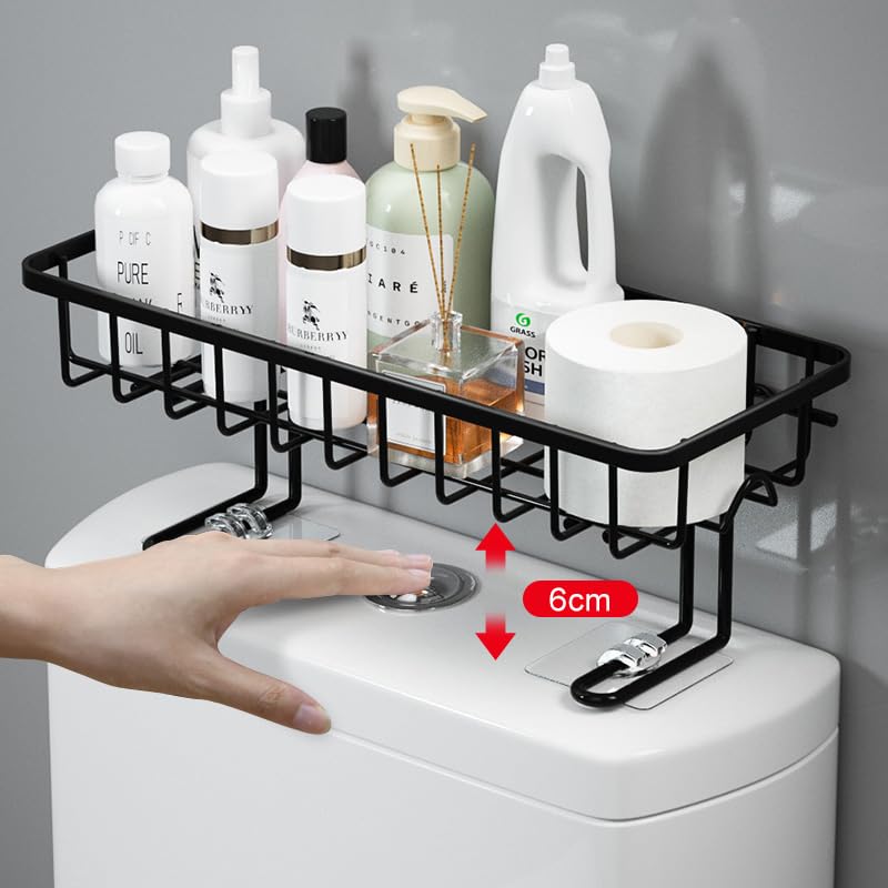 Dayish Bathroom Shower Caddy, Kitchen Hanging Holder, Bathroom Shelf Gadgets Storage Organizer Rack - Bathroom Aceessories 3