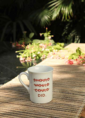 Image of Hitkari Potteries Coffee Mugs Set of 2 | 350ml Coffee Cups & Mug for Women | Home & Kitchen Porcelain Coffee Mugs for Morning & Evening | Food Grand Tea Cups for Gift Birthday