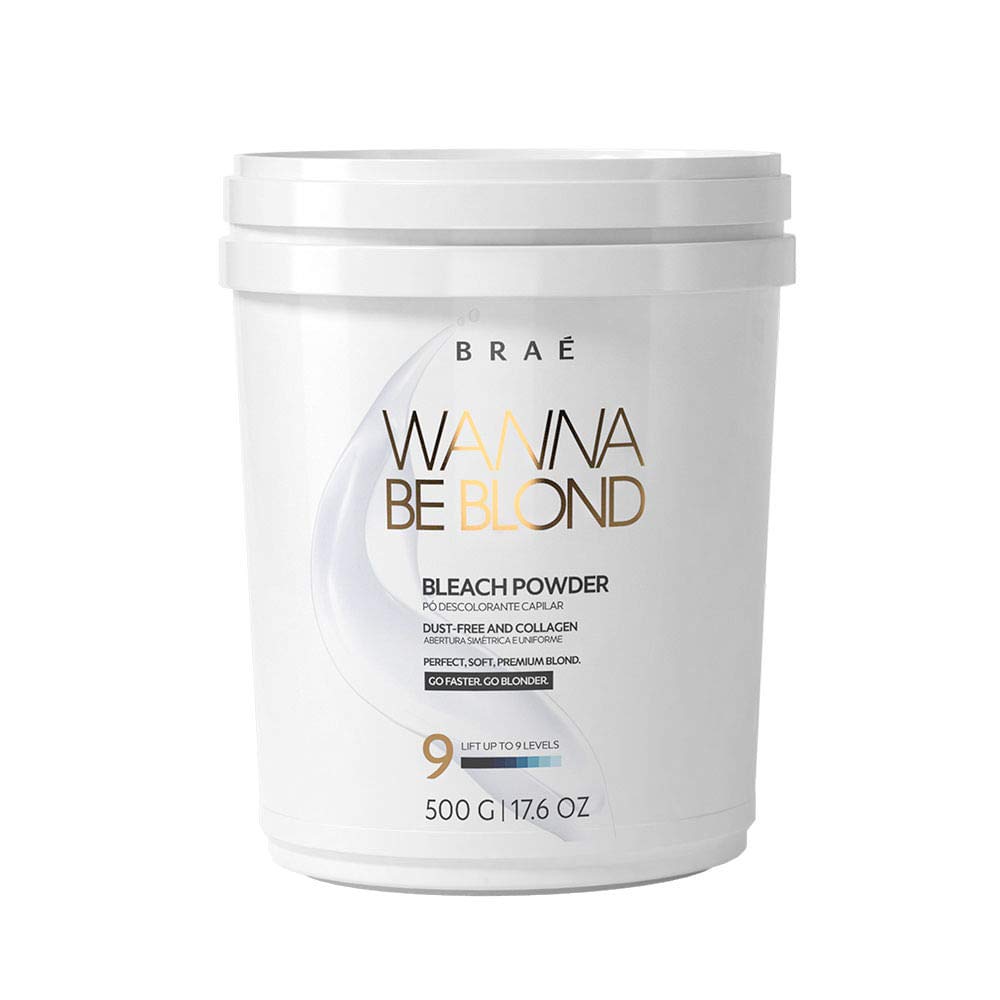 Polvere decolorante Wanna Be Blond Braé 500 gr