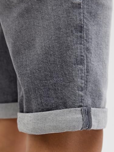 JACK & JONES Short pour Homme, Coupe Droite, Denim Gris/détail : sur Le 362 - Ofr 5658, 146