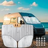 Protección superior contra el calor y los rayos UV: el aluminio reflectante multicapa bloquea hasta el 99% de los dañinos rayos UV y puede reducir la temperatura interior hasta 15 °C, protegiendo asientos, salpicadero y volante.