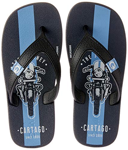 Slide Cartago Mini Dakar Meninos Azul/Preto/Azul 35/36