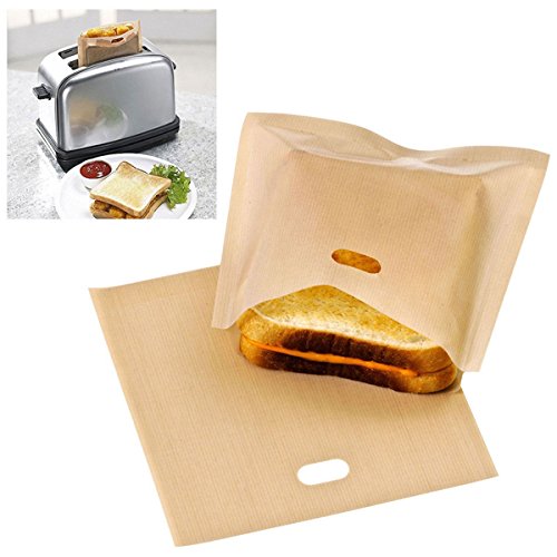 Bolsas De Tostadora Reutilizable Bolsa Sandwich Antiadherente Pan Tostado De Bolsa Bolsas De Alimentos De La Calefacción
