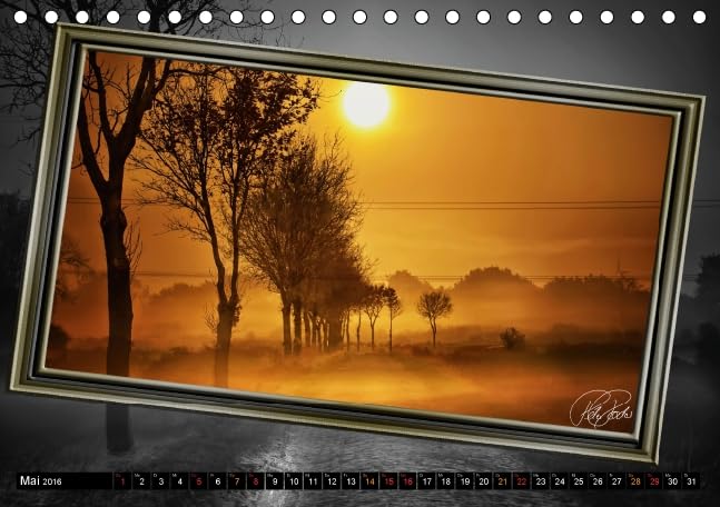 Alles im Rahmen - Dämmerung (Tischkalender 2016 DIN A5 quer): Dämmerung, zauberhafte Farben, geheimnisvolles Licht - alles im Rahmen (Monatskalender, 14 Seiten ) (CALVENDO Natur)