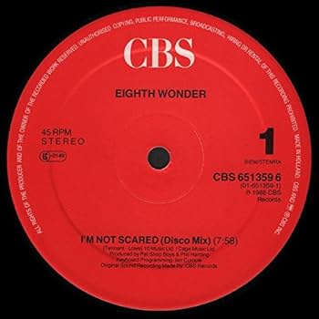 Eighth Wonder I'M NOT SCARED シングル8センチ8cm Eighth Wonder - I'm Not Scared (Disco Mix) [12'' maxi single