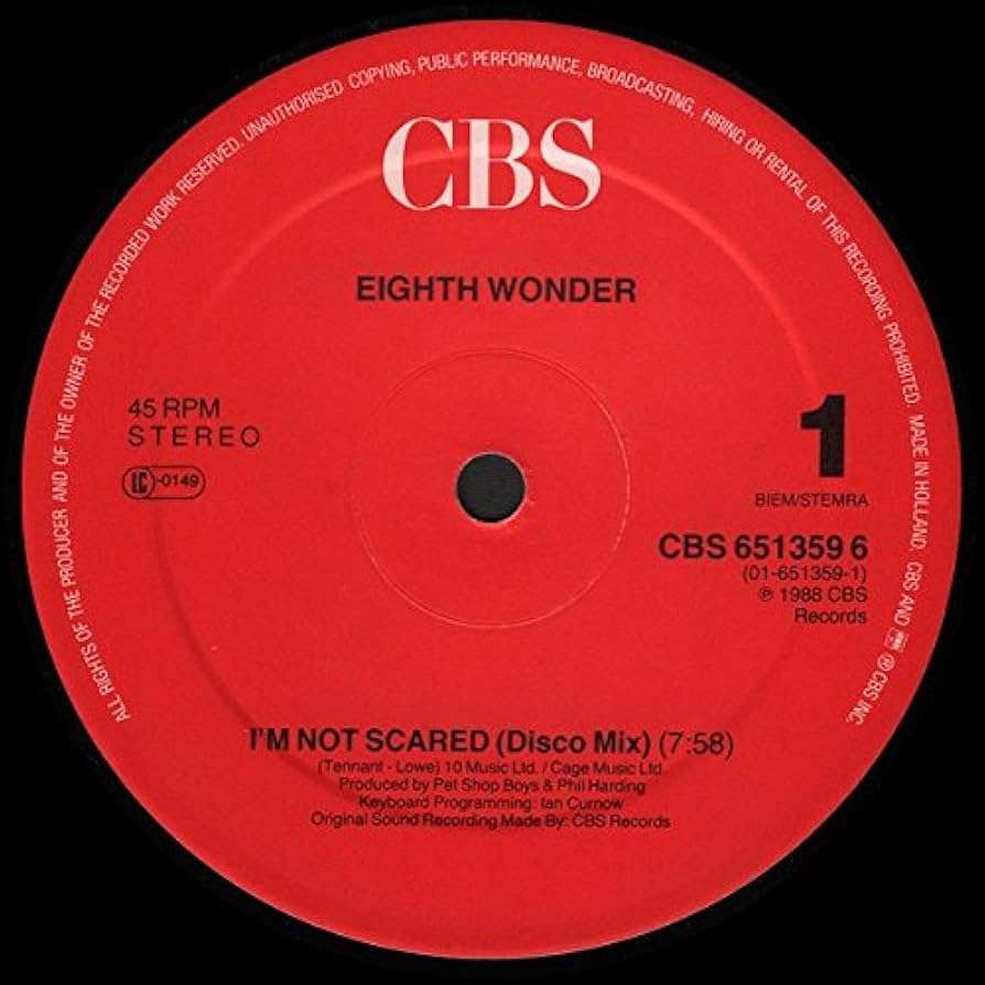 I'm Not Scared : Eighth Wonder: Amazon.fr: CD et Vinyles}