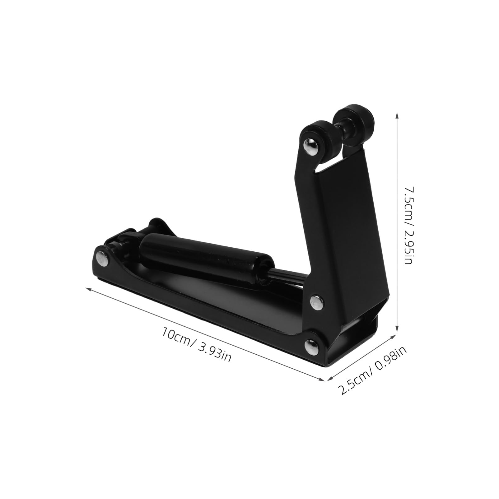 ibasenice Accesorio Protector para Cubierta de Teclado Dispositivo de Cierre Lento y Fácil Instalación con Función de Caída Controlada para Tapa de Piano Negro de Metal