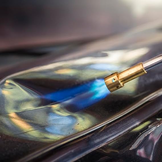 Bernzomatic® DuraCast® Wide Surface Torch - Durable Cast Body Aluminum Construction for Cooking, Heat Shrinking, Metalworking, and Vinyl Wrapping (TS 4500 Torch)