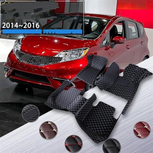 Tapis de sol pour Nissan Versa Note 2014-2016 E12 | Ensemble complet LHD - 2
