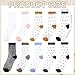 scenicamp 10 Pairs Women Sheer Ankle Sock Cute Ultrathin Transparent Mesh Dot See Through Summer Socks - Thin Fashion