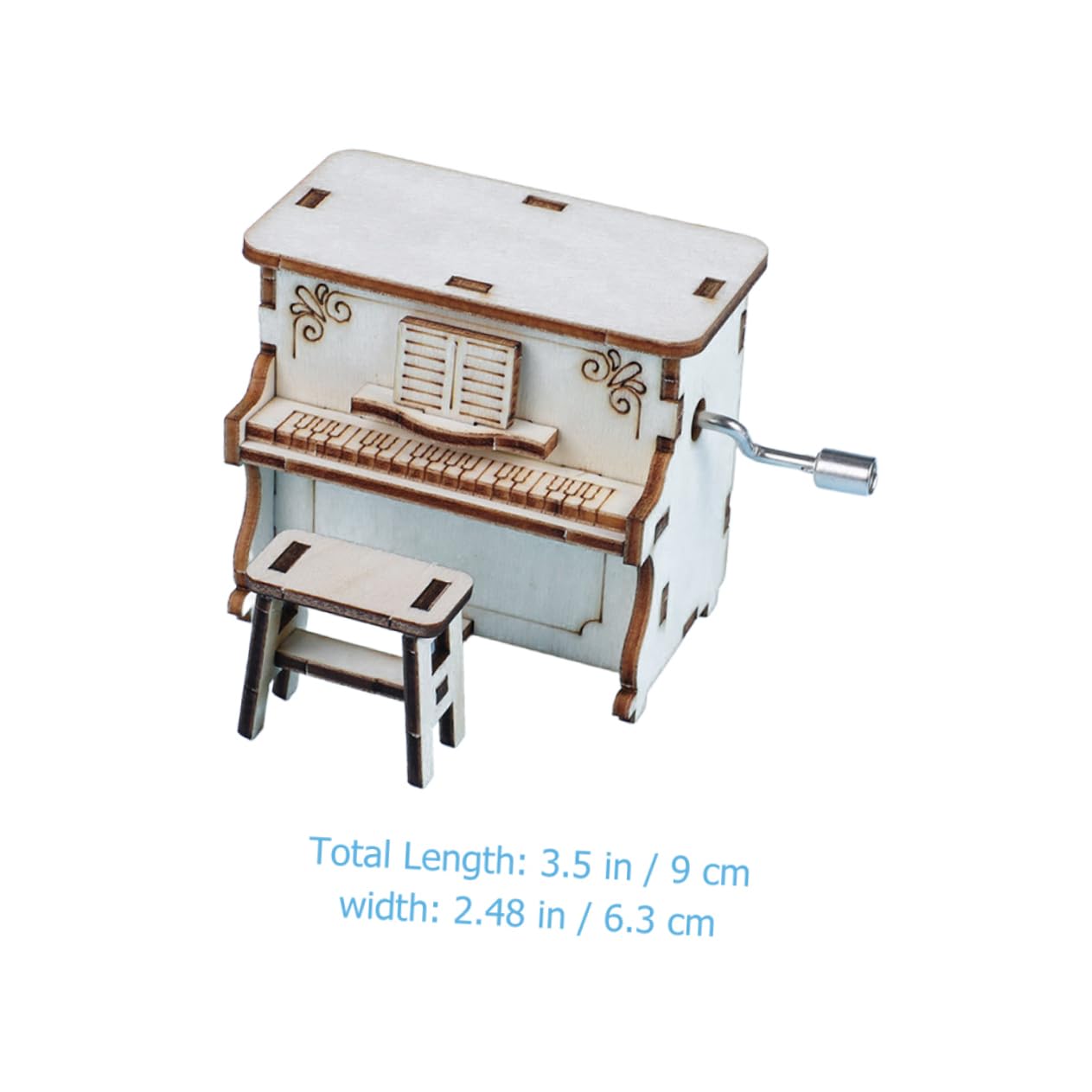 YARNOW 1Set Musical Box Piano for Educational Plaything Enhances Creativity and Imagination for Home Decoration
