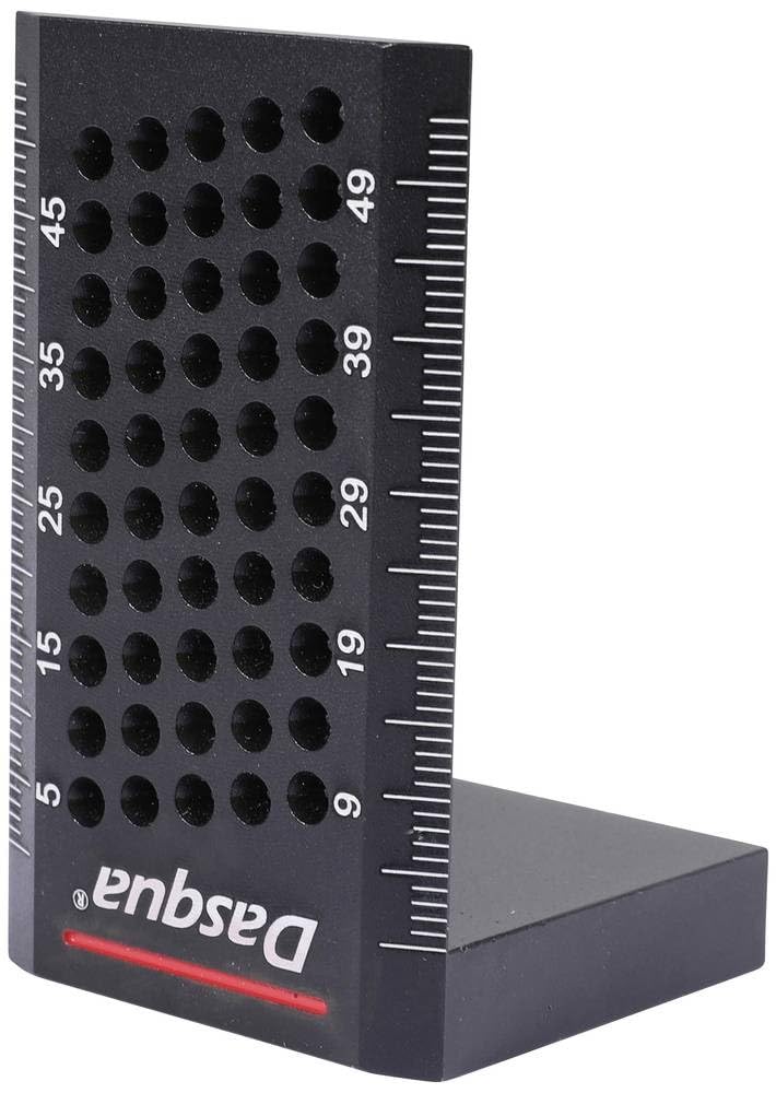 Dasqua 1804-5551 Pocket Marking Ruler Aluminium Alloy Pack of 1