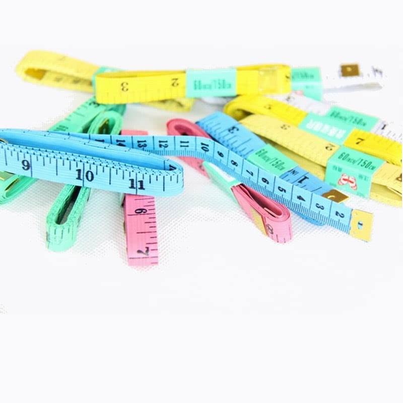 Wholesale 500PCS Body Measuring Ruler Sewing Tailor Tape Measure Soft Flat 60Inch/1.5M/150CM