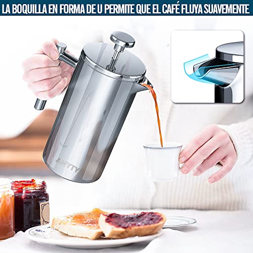 Listado de Cafeteras de émbolo de esta semana. 2 Cafeteras de émbolo marca AMYTY (2)