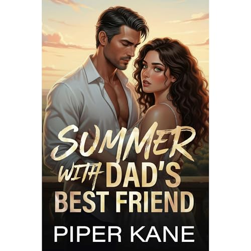 Summer with Dad's Best Friend Audiolibro Por Piper Kane arte de portada