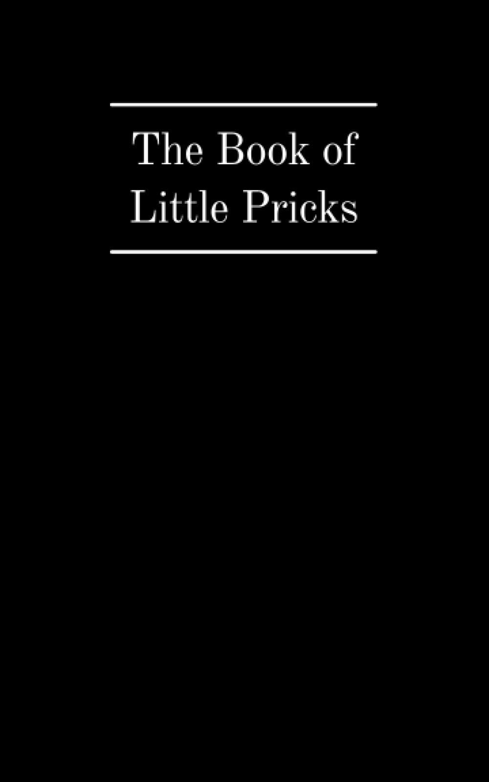 The Book of Little Pricks: Diabetic Diary, Weekly Blood Sugar Log Book Journal, Blood Glucose Monitoring Notebook - 1 Year (52 weeks) | 5x8 inch | 130 Pages