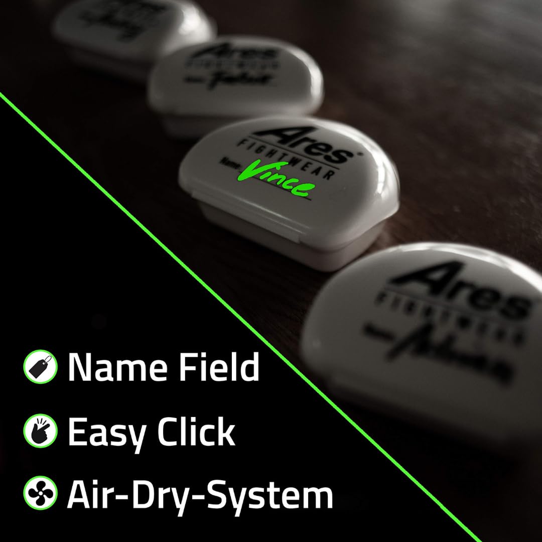 Scatola di paradenti Slim Fit con scatola di immagazzinaggio MMA e atleti, massima protezione grazie alla vestibilità ottimale - 4