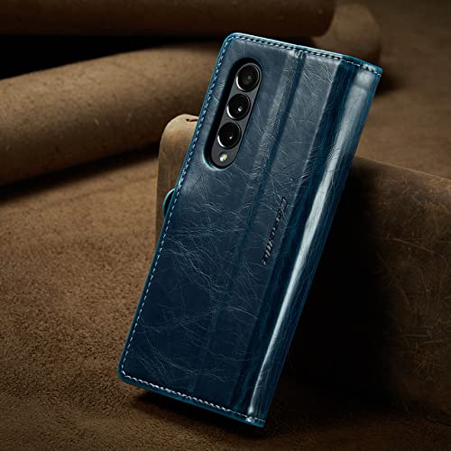 Housse Samsung Z Fold 4 coque de protection bleue idéale pour le quotidien