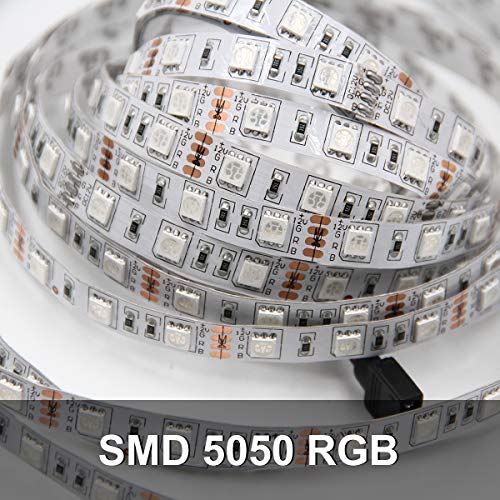 Daybetter 5050 Rgb Infrared Remote Control Color Changing 50Ft Led Strip Lights #TOP6
