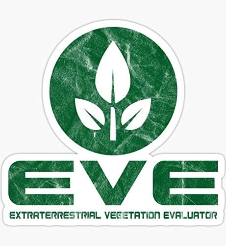 Eve - Extraterrestrial Vegetation Evaluator - Wall E Inspired - Sticker Graphic - Waterproof - Fade Resistant Die Cut